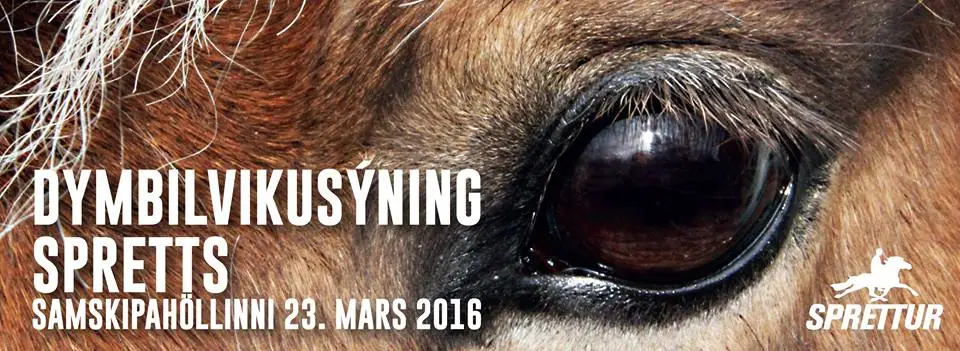 Dymbilvikusýning Spretts 2016