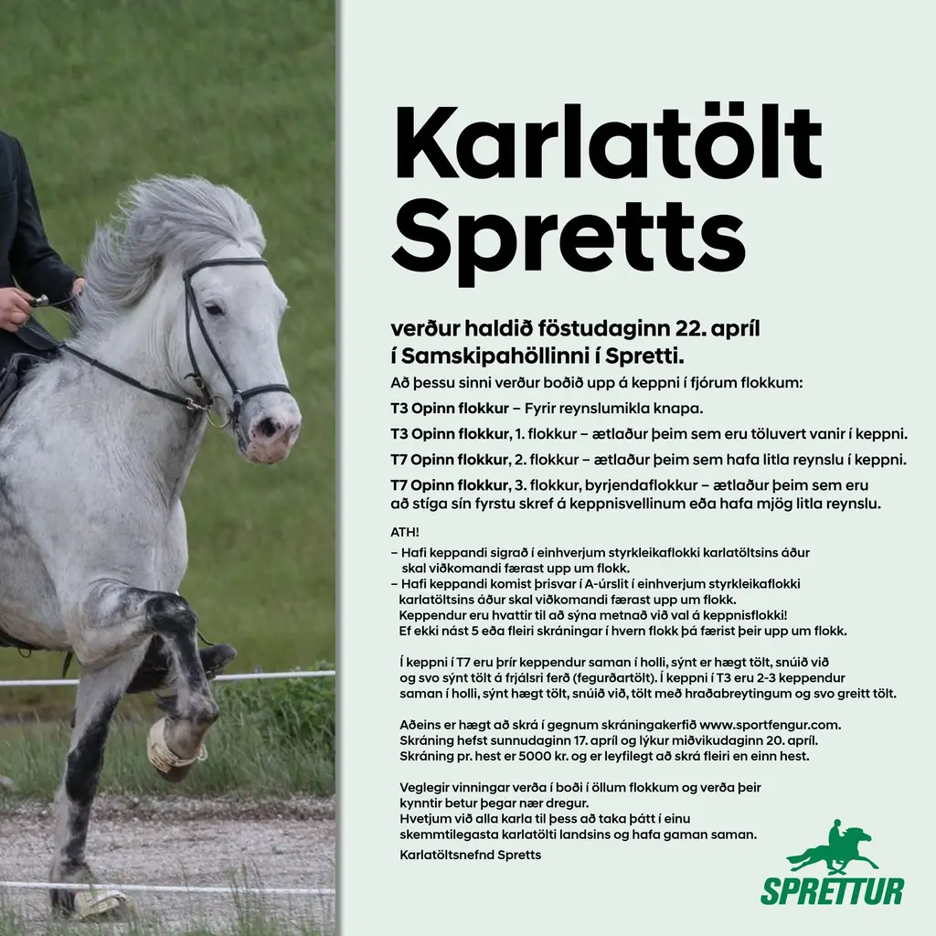Karlatölt Spretts 2022
